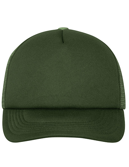 Daiber - 5-Panel Polyester Mesh Pet - Dark Olive