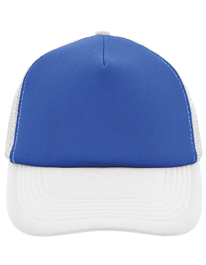 Daiber - 5-Panel Polyester Mesh Pet - Royal/White