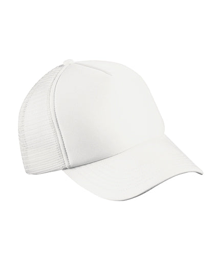 Daiber - 5-Panel Polyester Mesh Pet - White