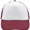 White/Burgundy