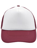 White/Burgundy