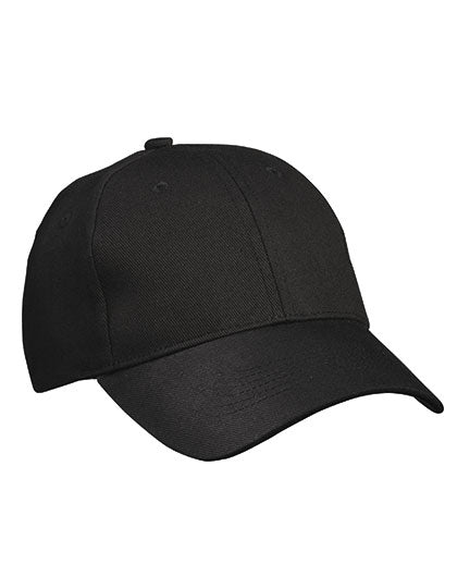 Daiber - 6 Panel Cap Heavy Cotton - Black