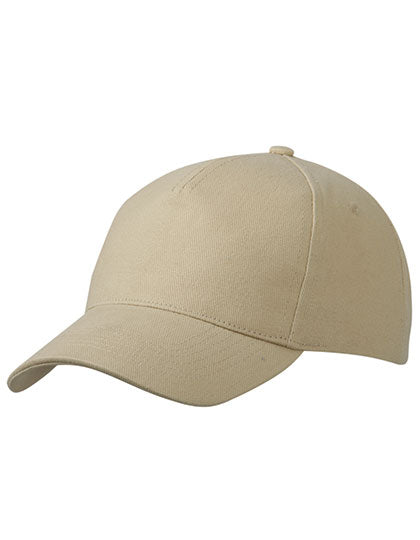 Daiber - 5 Panel Cap Heavy Cotton - Beige