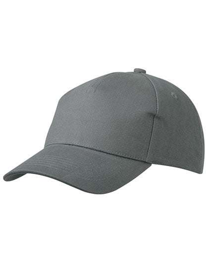 Daiber - 5 Panel Cap Heavy Cotton - Dark Grey