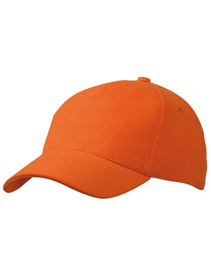 Daiber - 5 Panel Cap Heavy Cotton - Orange