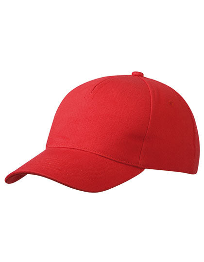 Daiber - 5 Panel Cap Heavy Cotton - Red