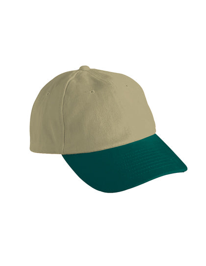 Daiber - 6-Panel Raver Cap - Beige / Dark Green