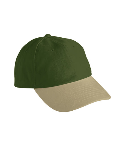 Daiber - 6-Panel Raver Cap - Olive / Beige
