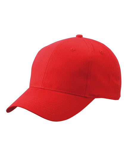 Daiber - Brushed 6-Panel Cap - Red