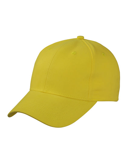 Daiber - Brushed 6-Panel Cap - Sun Yellow