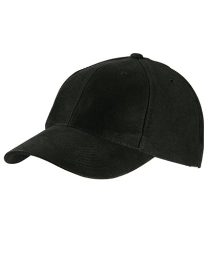 Daiber - 6-Panel Raver Cap Laminated - Black