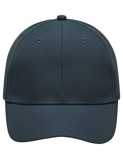 Daiber - 6-Panel Polyester Peach Cap - Iron Grey