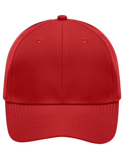 Daiber - 6-Panel Polyester Peach Cap - Red