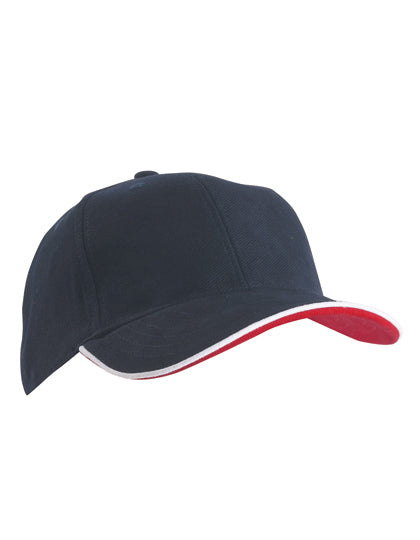 Daiber - 6 Panel Double Sandwich Pet - Navy/White