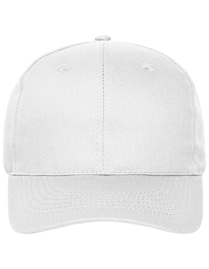 Daiber - 6 Panel Cap Bio Cotton - White