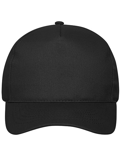 Daiber - 5 Panel Cap Bio Cotton - Black
