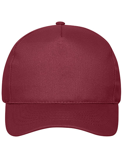 Daiber - 5 Panel Cap Bio Cotton - Burgundy