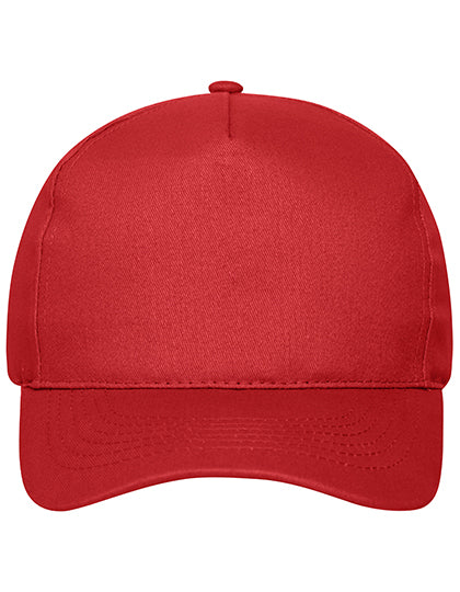 Daiber - 5 Panel Cap Bio Cotton - Red