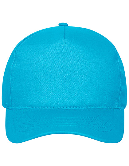 Daiber - 5 Panel Cap Bio Cotton - Turquoise
