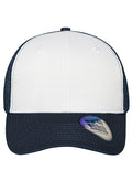 White / Navy