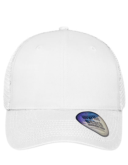 Daiber - 6 Panel Mesh Cap - White
