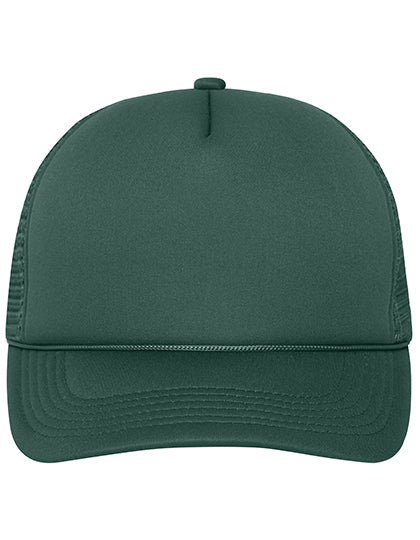 Daiber - 5 Panel Retro Mesh Cap - Dark Green