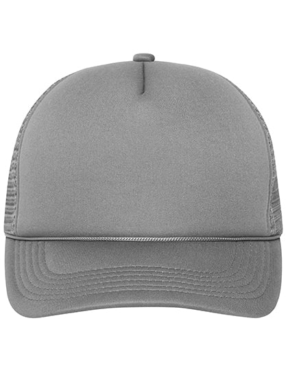 Daiber - 5 Panel Retro Mesh Cap - Dark Grey