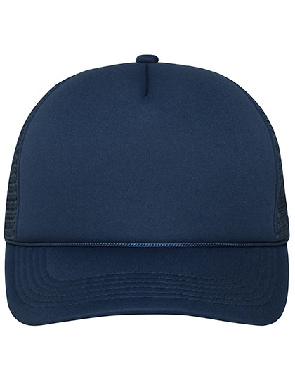 Daiber - 5 Panel Retro Mesh Cap - Navy