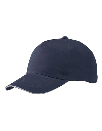 Daiber - 5 Panel Promo Sandwich Cap - Navy / White