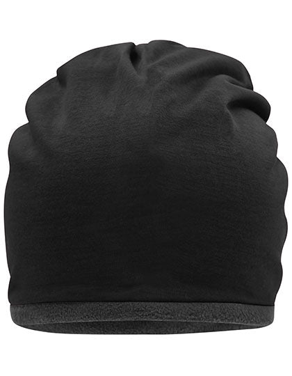Daiber - Fleece Beanie - Black / Carbon