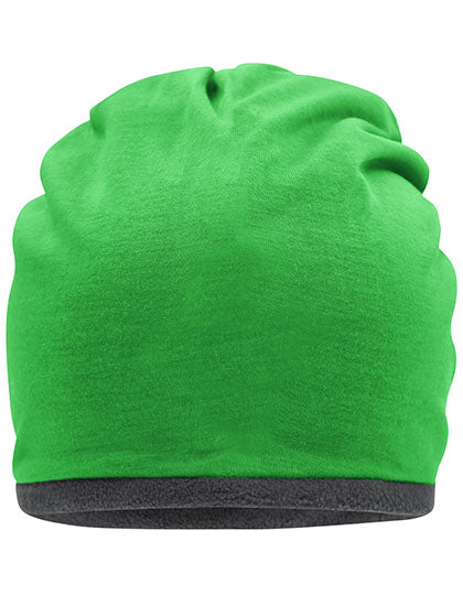 Daiber - Fleece Beanie - Fern Green / Carbon