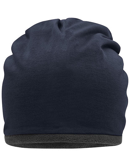 Daiber - Fleece Beanie - Navy / Carbon
