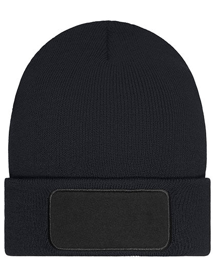 Daiber - Beanie with Patch - Thinsulate - Black