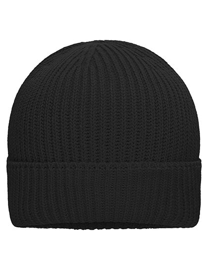 Daiber - Bio Cotton Winter Beanie - Black