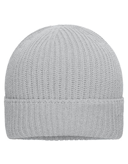 Daiber - Bio Cotton Winter Beanie - Light Grey Melange