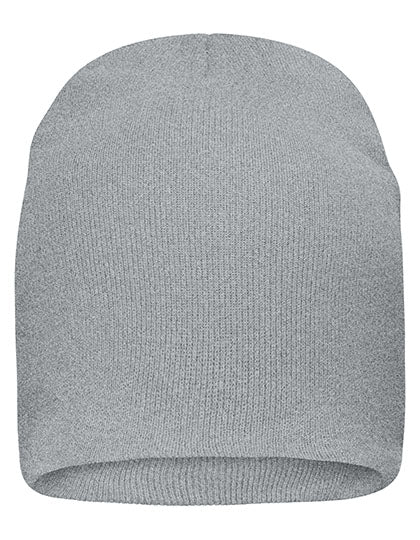 Daiber - Bio Cotton Casual Beanie - Light Grey Melange