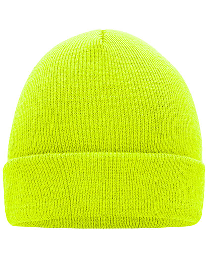 Daiber - Knitted Cap - Bright Yellow