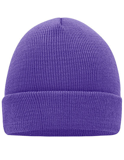 Daiber - Knitted Cap - Dark Purple