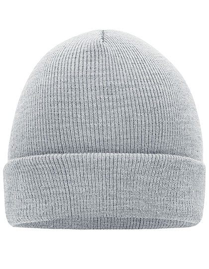 Daiber - Knitted Cap - Light Grey Melange