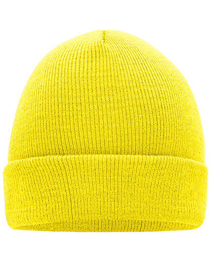 Daiber - Knitted Cap - Yellow