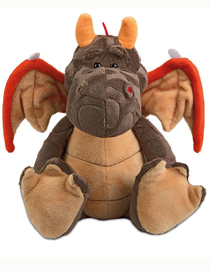 MBW - MiniFeet Draak Edda - Oranje, Bruin