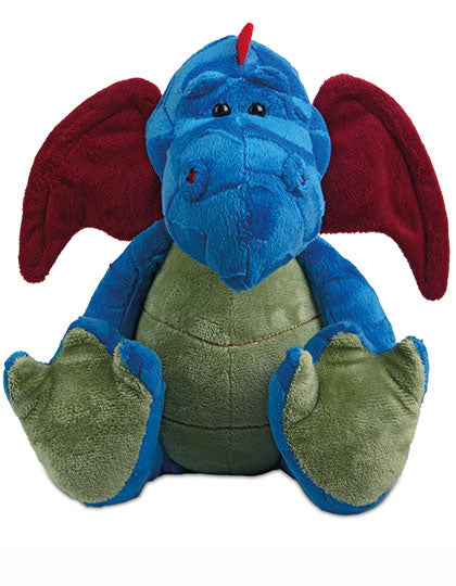 MBW - MiniFeet Draak Magnus - Blauw, Rood, Groen
