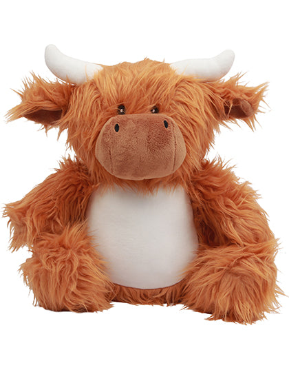 Mumbles - Zippie Knuffel Schotse Hooglander / Koe - Brown