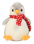 Zippie Knuffel Pinguïn- Grey/White