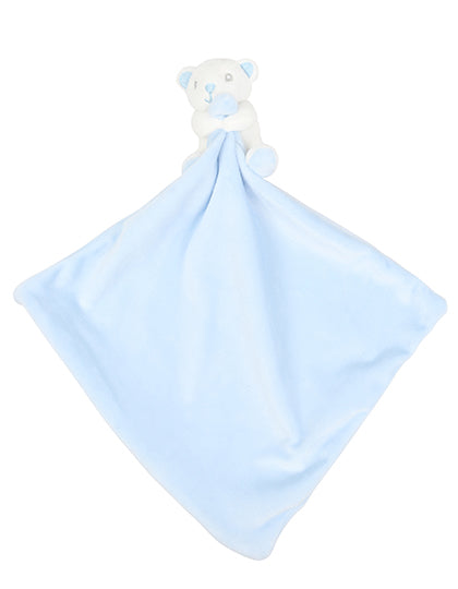 Mumbles - Dieren Knuffeldoekje met Rattle - Blue Bear