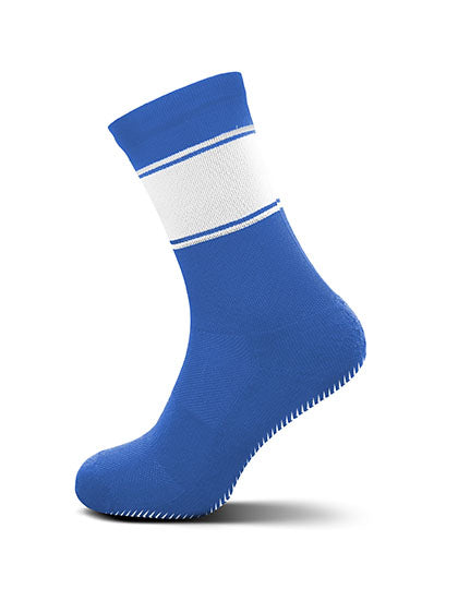 MR. Socks - Lichte Voetbal Sokken - Blue/White