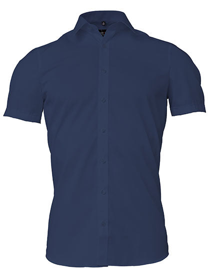 Marvelis - Men´s Shirt Body Fit Short Sleeve - Navy