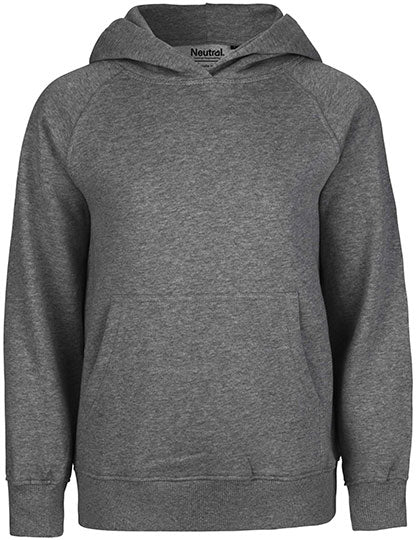 Neutral - Classic Hoodie - Dark Heather Grey - 100% Biologisch Katoen