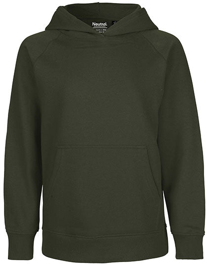 Neutral - Classic Hoodie - Military Green- 100% Biologisch Katoen