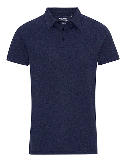 Neutral - Recycled Polo Katoen - Navy Melange
